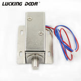 DC12V Electronic Lock cabinets lock 12V 0.4A mini electric bolt lock drawer file cabinet lock Access Control accessories