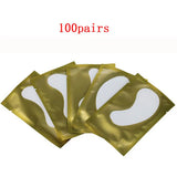 100Pairs Eyelash Extension Patches Under Eye Pads Paper Grafting False Eyelashes Paper Patch Stickers Makeup Tool