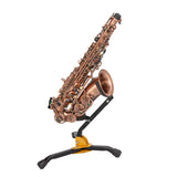 Alto Tenor Saxophone Stand Foldable Portable Sax Tripod Metal   Holder for Alto Tenor Sax Woodwind Instrument Parts Accessories