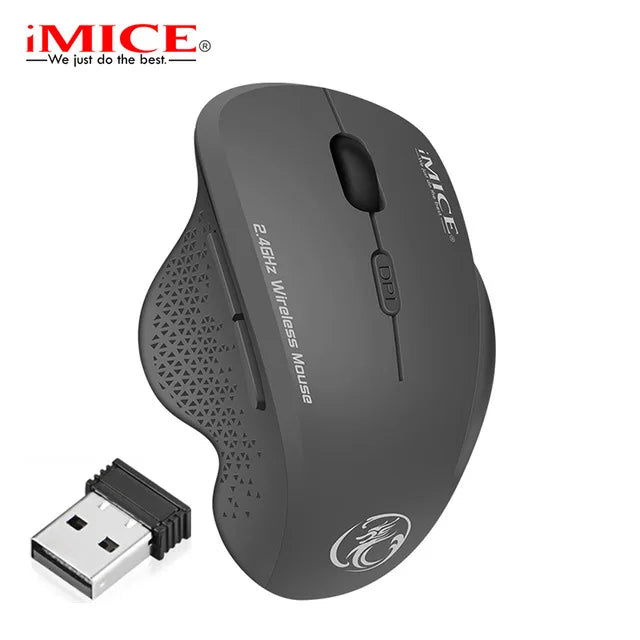 Wireless Mouse Gamer Computer Mouse Wireless Gaming Mouse Ergonomic Mause 6 Buttons USB Optical Game Mice For Computer PC Laptop