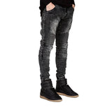 Men Skinny Jeans Biker Jeans Strech Jeans For Men Y2101