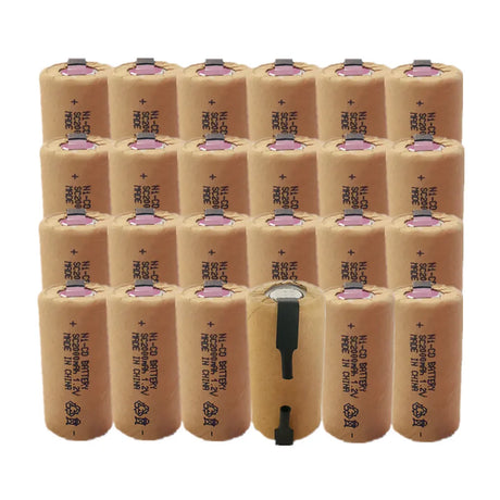 Ni-CD SC batteries 2000mAh high power Sub C 10C 1.2V rechargeable battery for power tools electric drill screwdriver