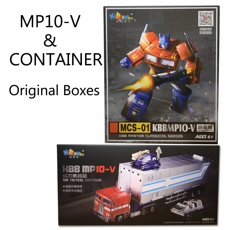 KBB MP10V Car Transformation Toy OP Commander Tactical Container Action Movie Figures Model MP10 MPP10 Deformation Robot