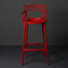 European Bar Chairs for Kitchen Back Bar Stool Household Simple Balcony High Stool Outdoor Plastic Leisure Designer Bar Stools