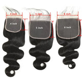 Body Wave Bundles With 6x6 Closure Brazilian Hair Weave Bundles With Lace Closure 4x4 5x5 Remy Human Hair Bundle With Closure