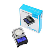 50g 0.001g LCD Touch Digital Milligram Scale Jewelry Gold Lab Scales 0.001g Electronic Gram Counting Laboratory Weight Balance