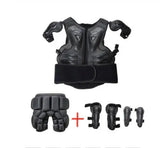 For Height 0.85-1.7M Latka Boy Girl Child Youth Body Protect Vest Armor Kids Motocross Chest Spine Protection Gear Knee guard