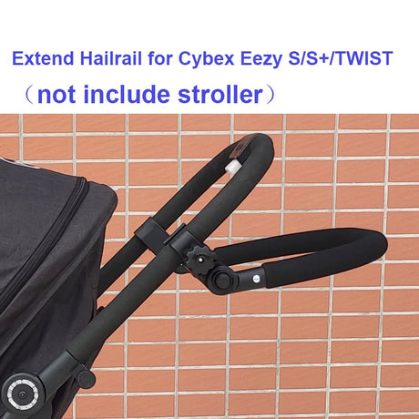 Baby Stroller Accessories Extend Handle Hailrail Bumper For YOYO Cybex Eezy S/S+/Twist