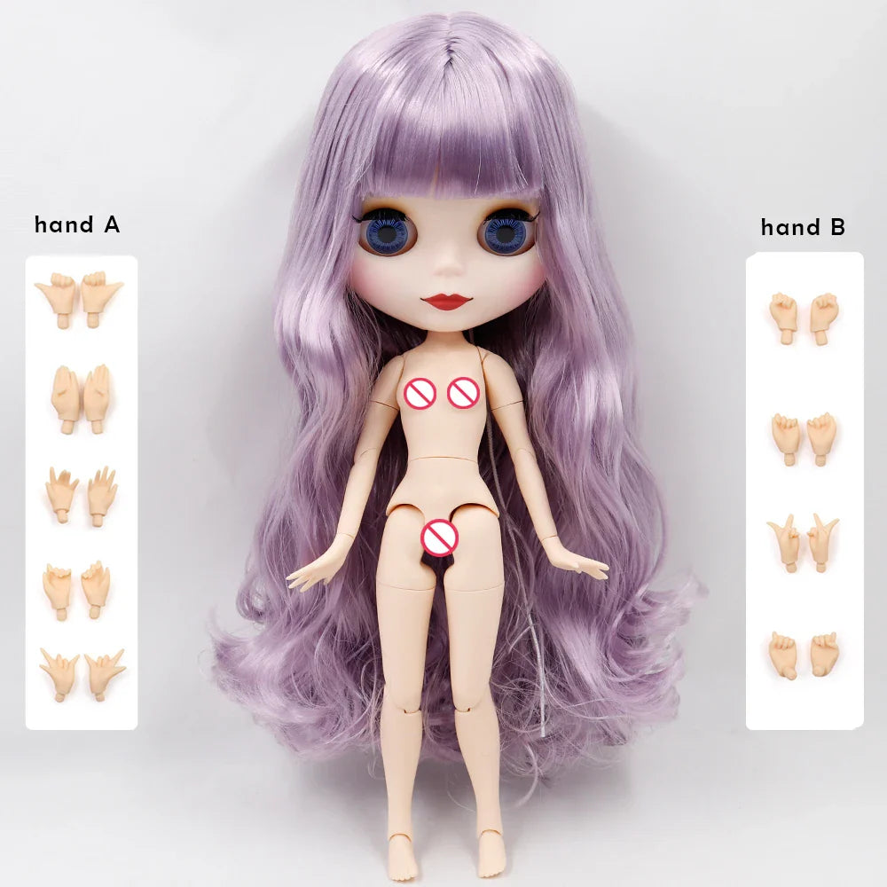 ICY DBS Blyth Doll 1/6 Joint Body DIY BJD toys Fashion Dolls girl gift Special Offer on sale with hand set A&B