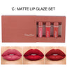 Women Matte Velvet Moisturizer Makeup Lipgloss Set Cosmetic Lip Glaze Multiccolor Make Up Kit,Nutritious Easy To Wear Lipglaze