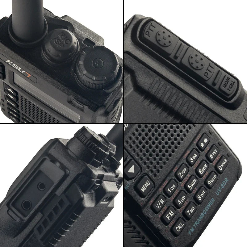 Walkie Talkie Long Range 10W For Hunting And Equipment  Communications Antennas Sdr Transceiver Radio Fm Frequency Scanner