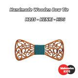 Mahoosive New Floral Wood Bow Ties for Men Bowtie Hollow Butterflies Wedding suit wooden bowtie Shirt krawatte Bowknots Slim tie