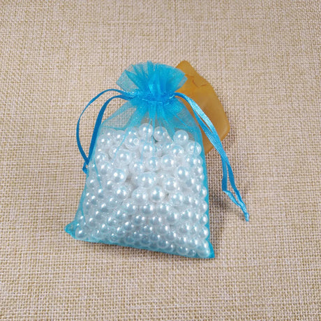 1000pcs/Lot 7x9 9X12 10x15 13x18cm Organza Bag Pouch Christmas Jewelry Packaging & Display Pouches Wedding Party Gift Bags