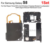 Aocarmo Wireless Charging Coil NFC Module Loudspeaker Signal Antenna Flex Cable For Samsung Galaxy S7 Edge S8 S9 S10 Plus S10E