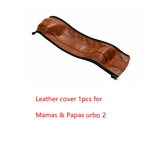 Baby Leather Bumper Covers For Mamas & Papas urbo 2 Stroller Pram Handle Sleeve Case Armrest Protective Cover Bar Accessories