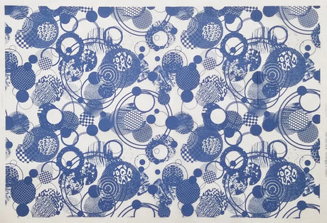 Pottery ceramics clay Transfer paper glaze underglaze flower paper Jingdezhen blue and white porcelain decal paper 54x37cm