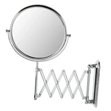 8'' Vanity Makeup Mirror Wall Mount Bathroom Shaving Mirror 3x Magnification