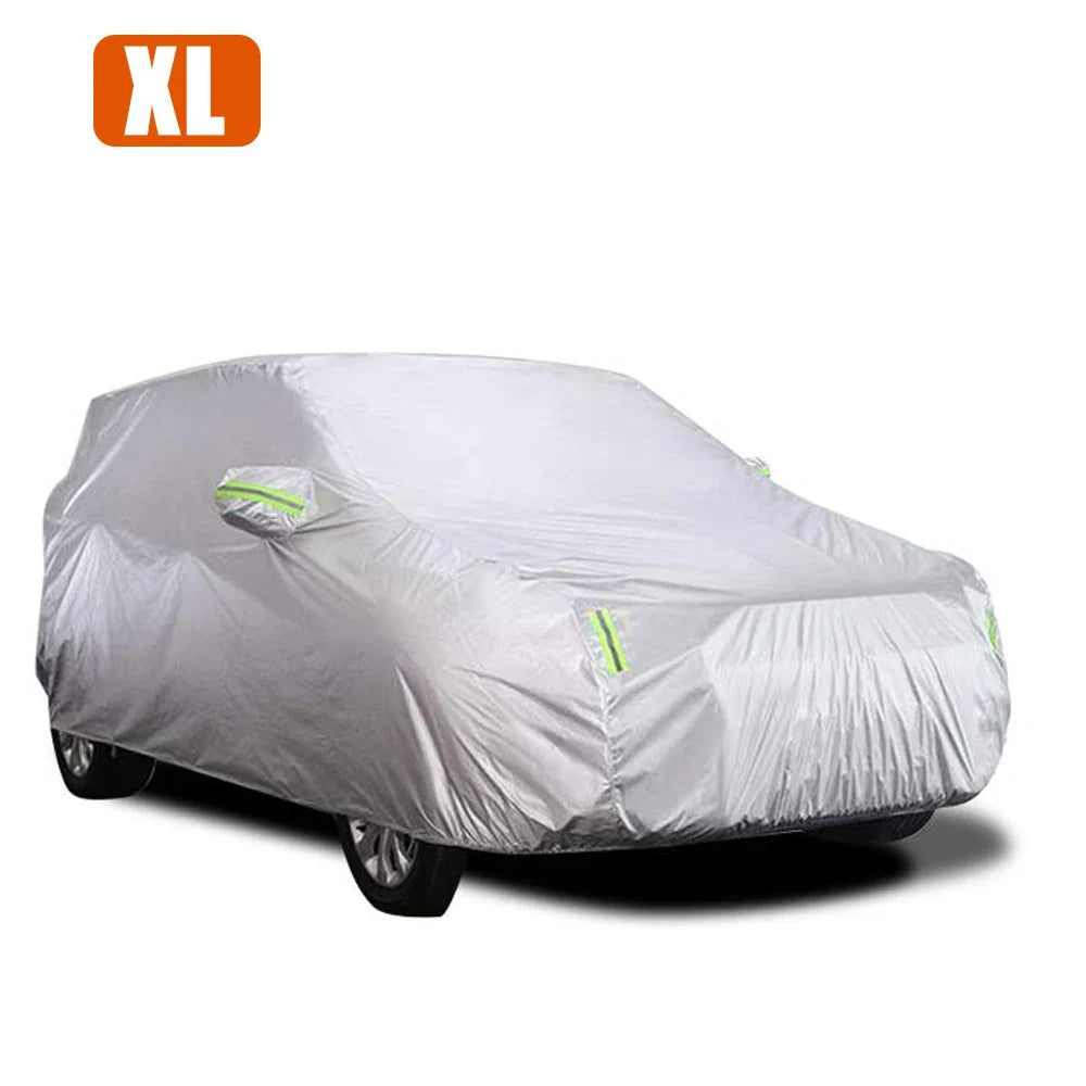 Universal Car Covers Size S/M/L/XL/XXL Indoor Outdoor Full Auot Cover Sun UV Snow Dust Resistant Protection Cover New