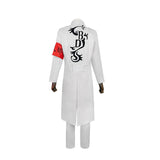 Anime Tokyo Revengers Cosplay Costume Seishu Inui Kokounoi Hajime White Trench Coat Pants Armband Uniform Party Costumes