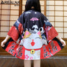 Japanese Kimono Traditional Clothing Crane Carp Anime Kimono Dress Shirts Women Samurai Haori Hombre Yukata Man Cardigan Shirt