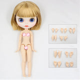 ICY DBS blyth doll 1/6 BJD toy custom doll joint body special offer on sale random eyes color nude doll 30cm anime girls gift