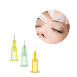 Superfine 32G 4/6/13mm Painless Small Needle 34G 1.5/2.5/4mm Irrigator Eyelid Tool Parts For Teeth Disposable Syringes Needles