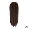 YunRong Senegalese Twist Hair Jumbo Crochet Braids 22 inch 120g 20 Color Ombre Synthetic Crochet Hair Braiding Hair For Women