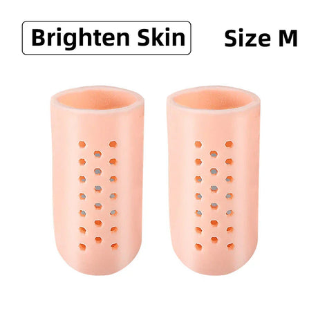 20pieces=10pairs Gel Foot Finger Separators Silicone Toe Hammer Tube Corns Blisters Pain Relief Bunion Corrector Pedicure Tool