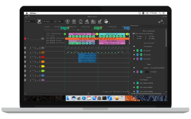 New DSLogic U2basic DSlogic Plus Logic Analyzer 16 Channels 400M Sampling USB-based Debugging Logic Analyzer