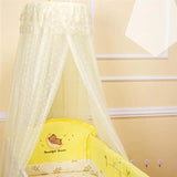 Baby Round Mosquito Net Hung Netting Bed Canopy For Kids Bedroom Mosquito Net Stand Holder Adjustable Clip-on Crib Canopy Holder