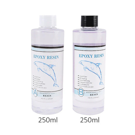 1:1 Clear Epoxy Resin Crystal Clear Art Resin Epoxy 2 Part Epoxy Casting Resin Kit with Measuring Cups, Stick, Silicone Gloves