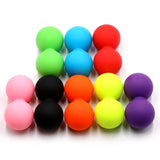 Double Lacrosse Ball MyofasciaPeanut Massage Ball High Density Fitness Body Fascia Massage Yoga Exercise Relieve Pain