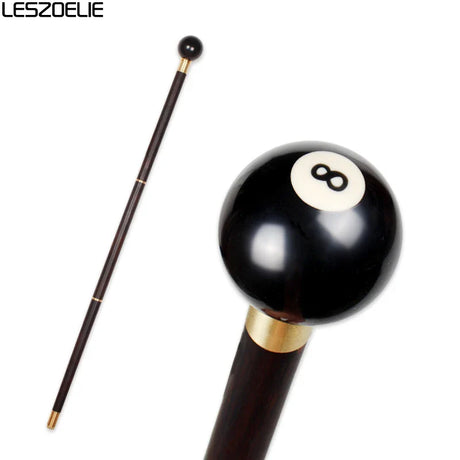 2 Sytles Black Eight Luxury Wooden Walking Stick Cane  Man Decorative Cane Women Fashion Elegant  Walking Stick Vintage Cane