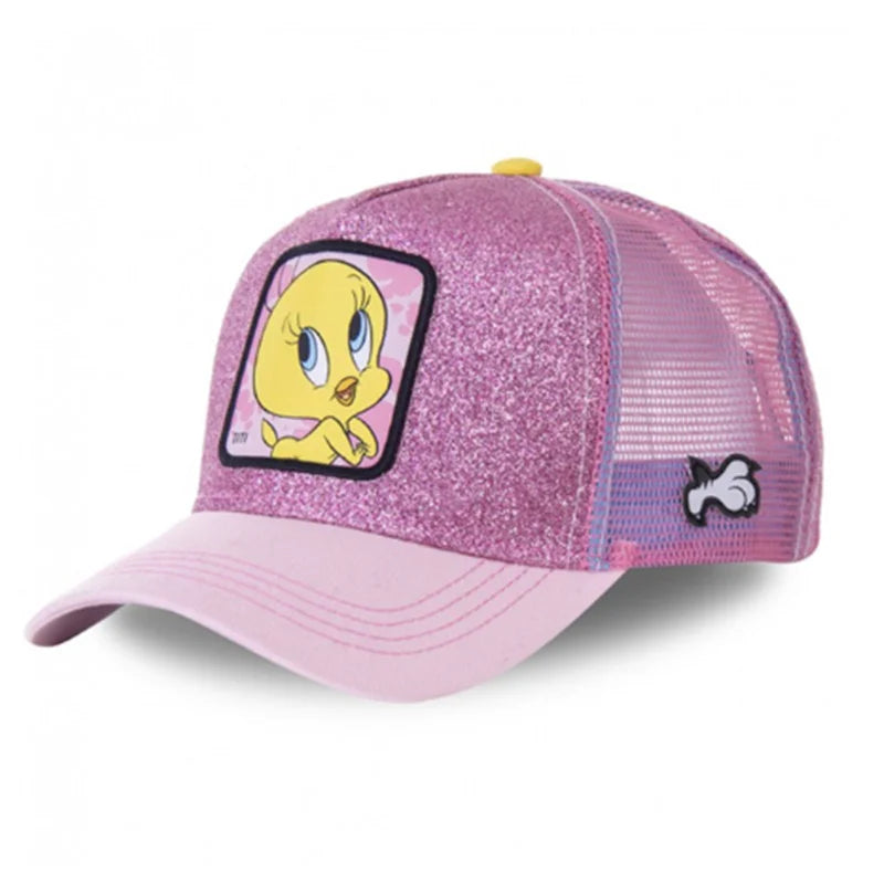 High Quality Brand Anime Cartoon Snapback Cotton Baseball Cap Men Women Hip Hop Dad Mesh Hat Trucker Hat Dropshipping