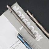 Portable Titanium Alloy Ballpoint Pen Writing Pen Equipment Tool for Outdoor Traveling Office Gift