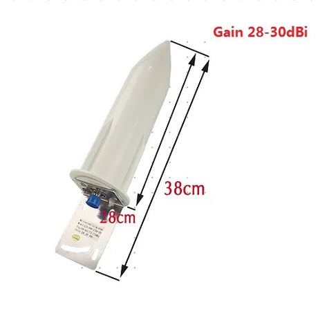 ZQTMAX signal booster outdoor antenna 10-30dBi N female for 2G 3G 4G LTE Mobile Phone Signal Amplifier GSM DCS UMTS LTE Repeater