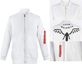 Anime Tokyo Revengers Hanemiya Kazutora Cosplay Costumes White Coat Valhalla Uniform Baseball Coat Mikey Draken Halloween