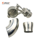 EPLUS Car Exhaust Pipe System Control Valve Sets Vacuum Controller Device Remote Controller Switch Universal 51 63 76MM