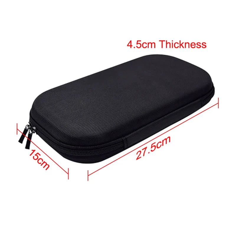 Medical EVA Hard Carrying Storage Case Bag Mesh Pocket Stethoscope Otoscope Accessory Box Pouch for Littmann Omron Instruments