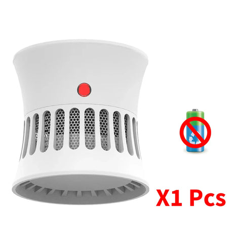 CPVAN Smoke Detector Fire Alarm Home Security System 5 Years Battery CE Certifed EN14604  85dB Smoke Sensor Fire Protection