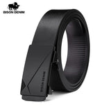 Men Genuine Leather Belt Luxury Automatic Alloy Buckle Belt High Quality  Fashion Business Cow Genuine Leather Belt for Men