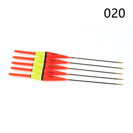 W.P.E Fishing Float 5pcs/lot 19cm-24cm 4g Barguzinsky Fir Float Vertical Buoy Float Carp Fishing Bobber Fishing Tackle Pesca