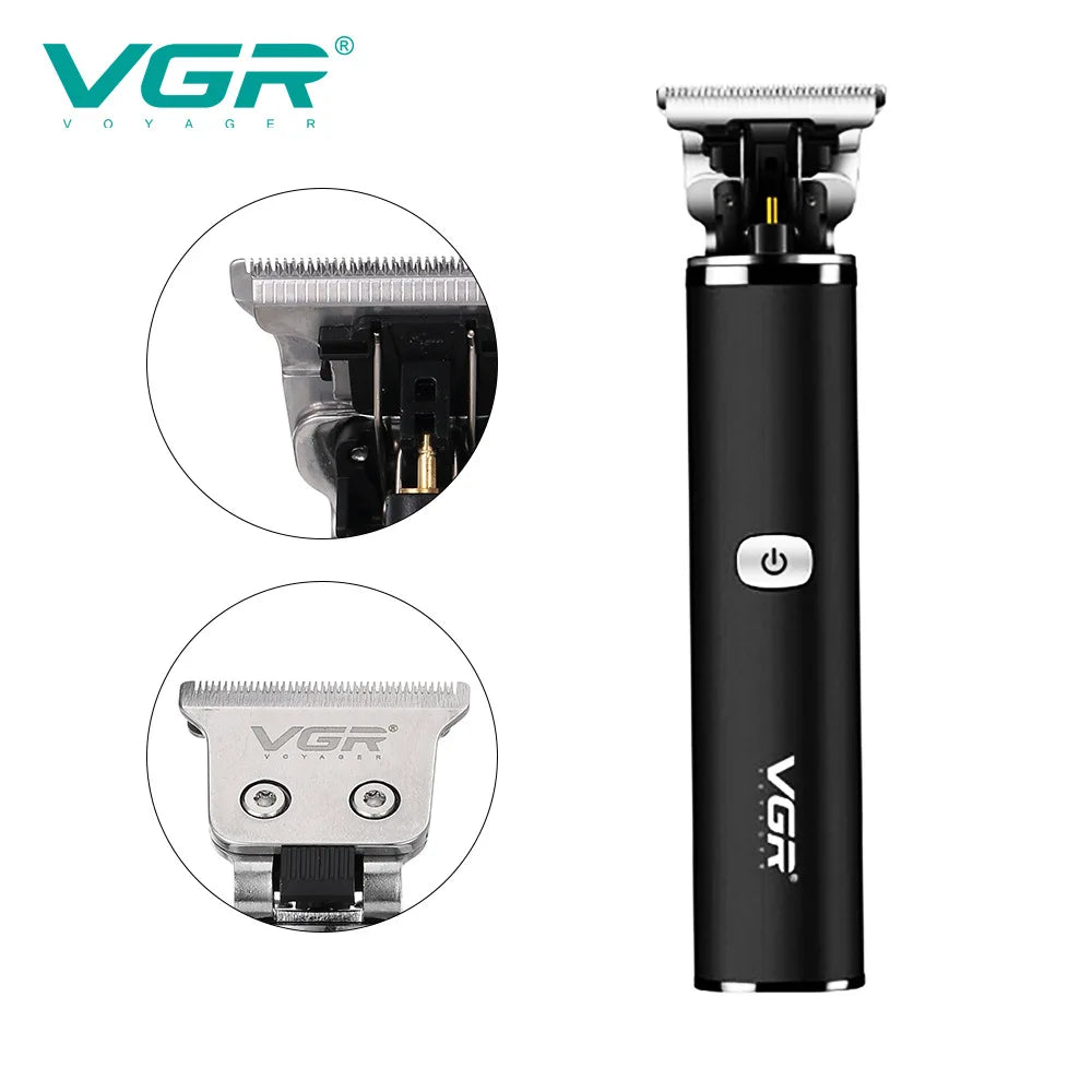 VGR 272 Hair Clipper Professional Rechargeable Personal Care Home Salon T9 Trimmer For Men USB Reduction Barber VGR V272