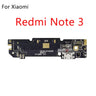 USB Charging Port Board Flex Cable Connector with microphone For Xiaomi Redmi Note 2 3 4 5 Plus Pro 5A 6 Pro 4x 4A 6A