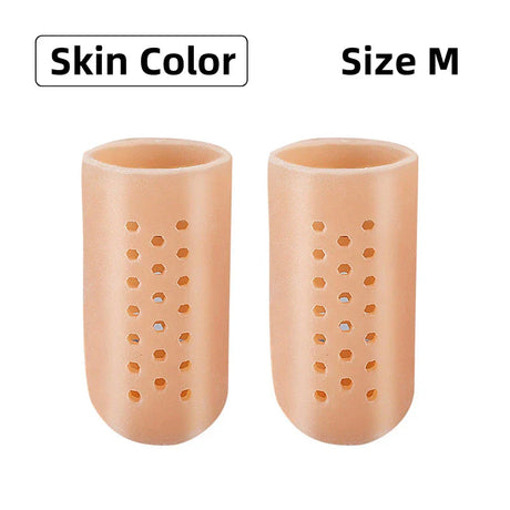 20pieces=10pairs Gel Foot Finger Separators Silicone Toe Hammer Tube Corns Blisters Pain Relief Bunion Corrector Pedicure Tool