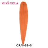 Miss Rola Synthetic 28Inch 100G 2023 New Hair Extension Yaki Straight Jumbo Braiding Hair Pre-Stretched Braid Kanekalon Hair