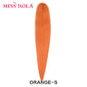 Miss Rola Synthetic 28Inch 100G 2023 New Hair Extension Yaki Straight Jumbo Braiding Hair Pre-Stretched Braid Kanekalon Hair