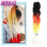 Braiding Hair 24 Inches Jumbo Braid Synthetic Hair Extensions for Braids 100G/Pack Women DIY Hair Yellow Pink Orange Grey Blonde