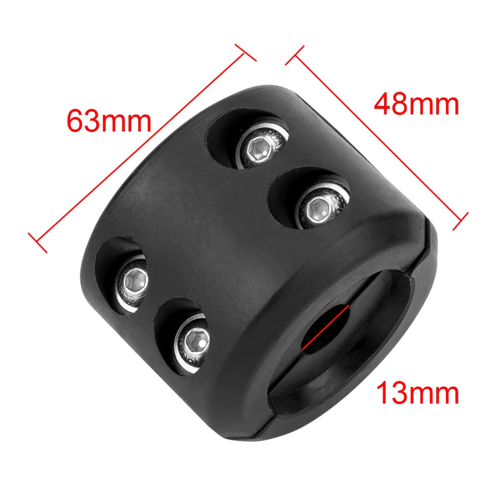 Winch Buffer Rubber Bumper Absorber Tow Hook Cable Stopper Protector Motorcycle ATV Accessories For UTV Honda Polaris Pit Bike