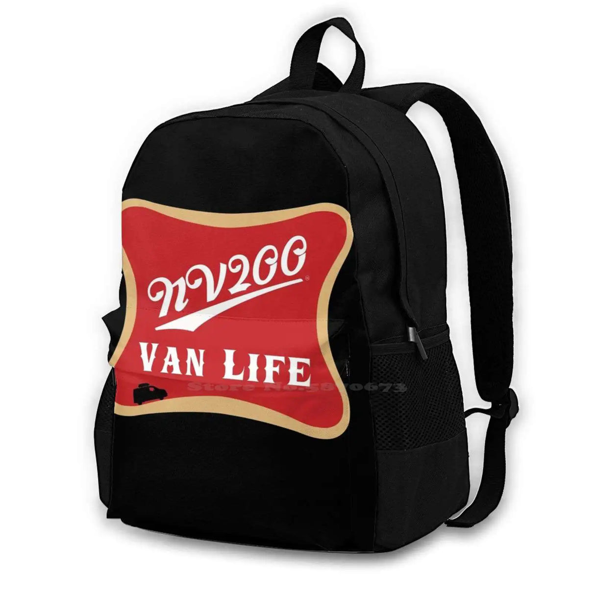 Miller Large Capacity Fashion Backpack Laptop Travel Bags Nv200 Nv200 Nv200 Vanlife Outside Camping Outdoors Camp